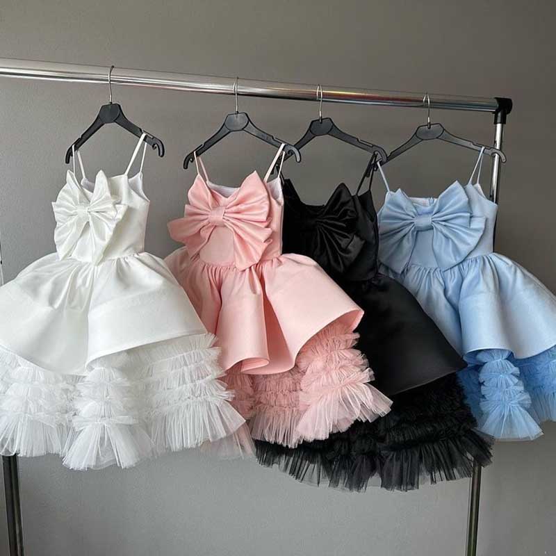 Elegant Baby First Communion Dress Toddler Baptism Princess Dress - Image 4