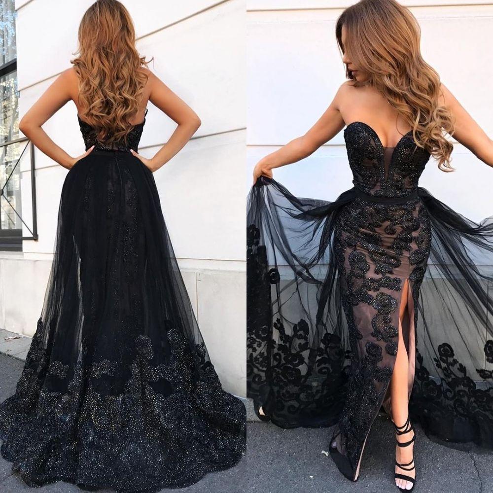 Amazing Green Prom Dress Long Ball Dresses With Overskirt Sweetheart - Image 3