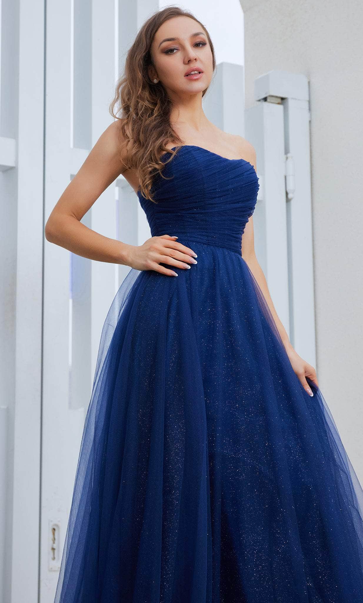 Sweetheart Tulle Evening Dress - Image 7
