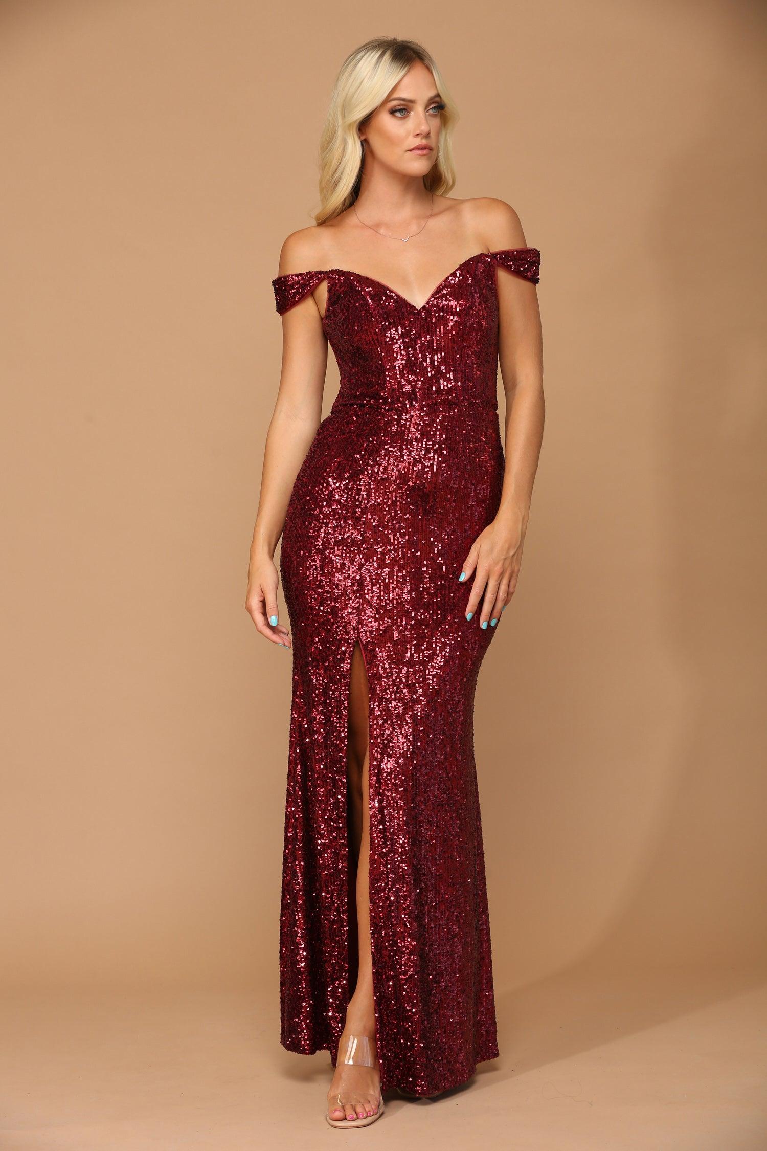 Prom Long Formal Fitted Evening Dress - Image 6